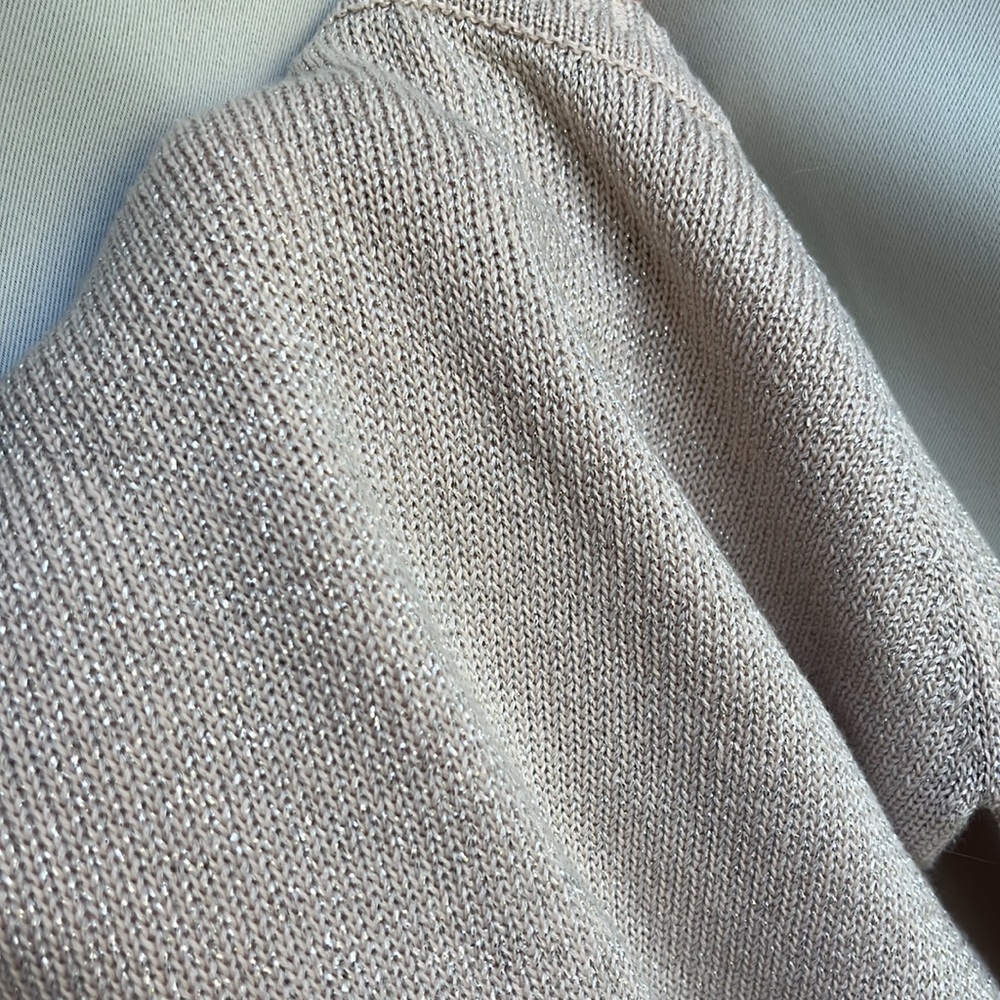 Metallic Semi Cropped Sweater - Picture 6 of 6